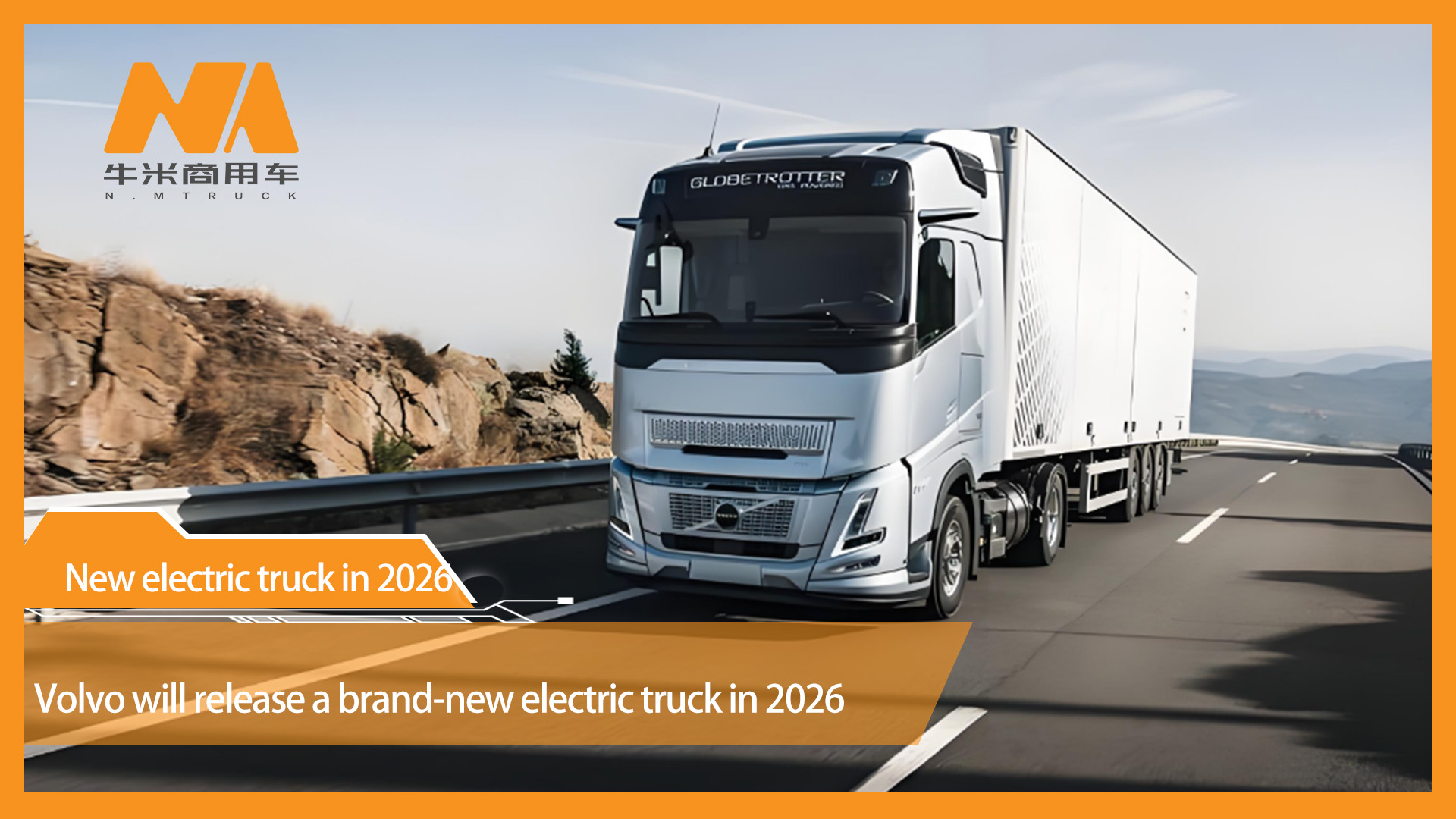 Volvo will release a brand-new electric truck in 2026